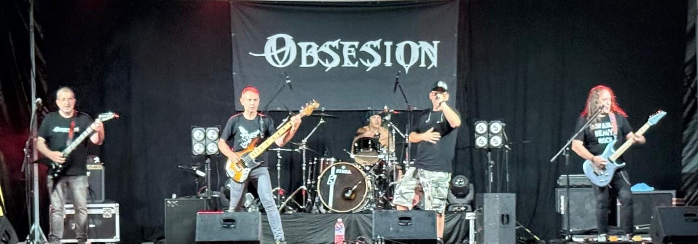 Obsesion en directo: fotografía principal del dosier de la banda